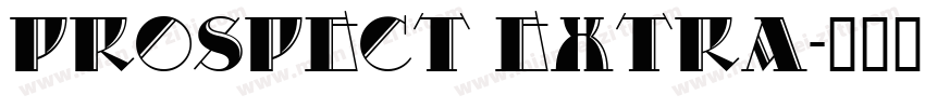 Prospect Extra字体转换